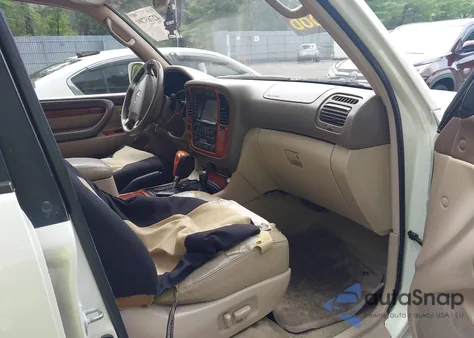 2002 Lexus Lx 470 from USA, damaged, VIN JTJHT00W223516907